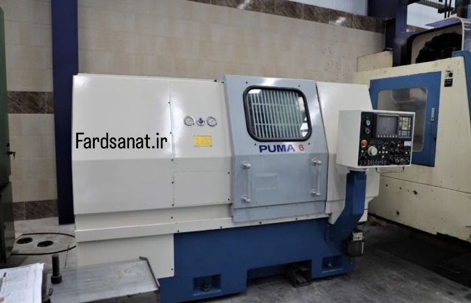 دستگاه تراش cnc Puma 6 برند XET