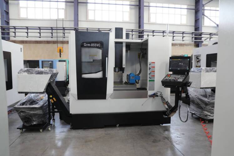 دستگاه فرز چهار محور CNC Gromax GRM-855VC آکبند XET