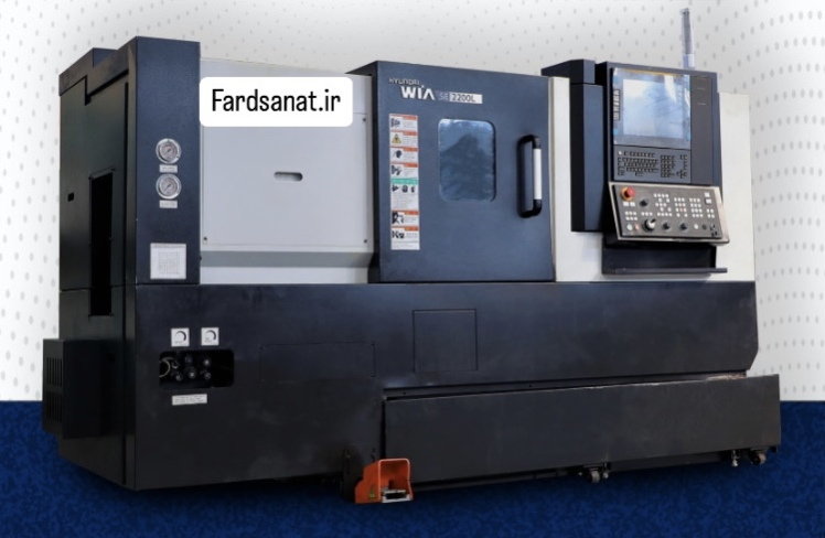 دستگاه تراش CNC Hyundai wia SE 2200 L برند XET